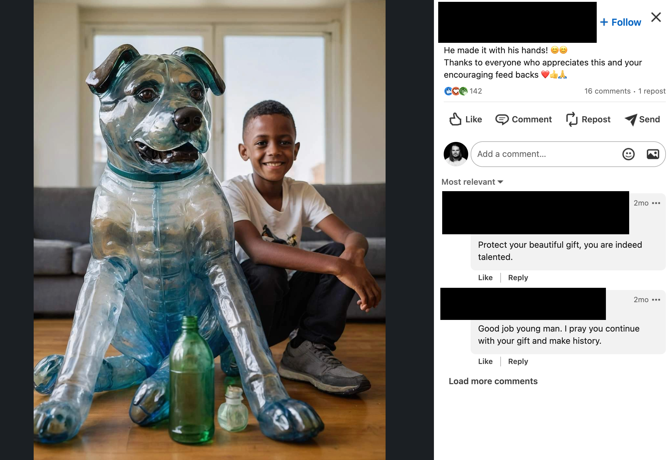 Facebook’s Bizarre AI Images Now on LinkedIn, Too