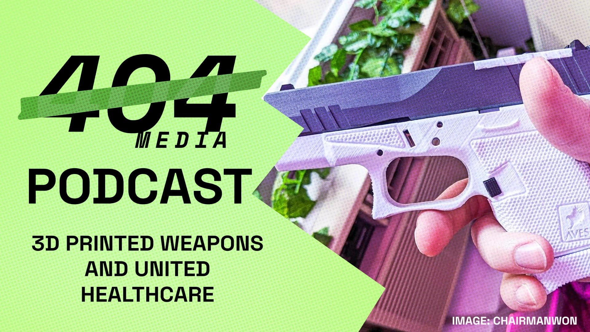 Podcast: 3D Printed Guns and UnitedHealthcare
