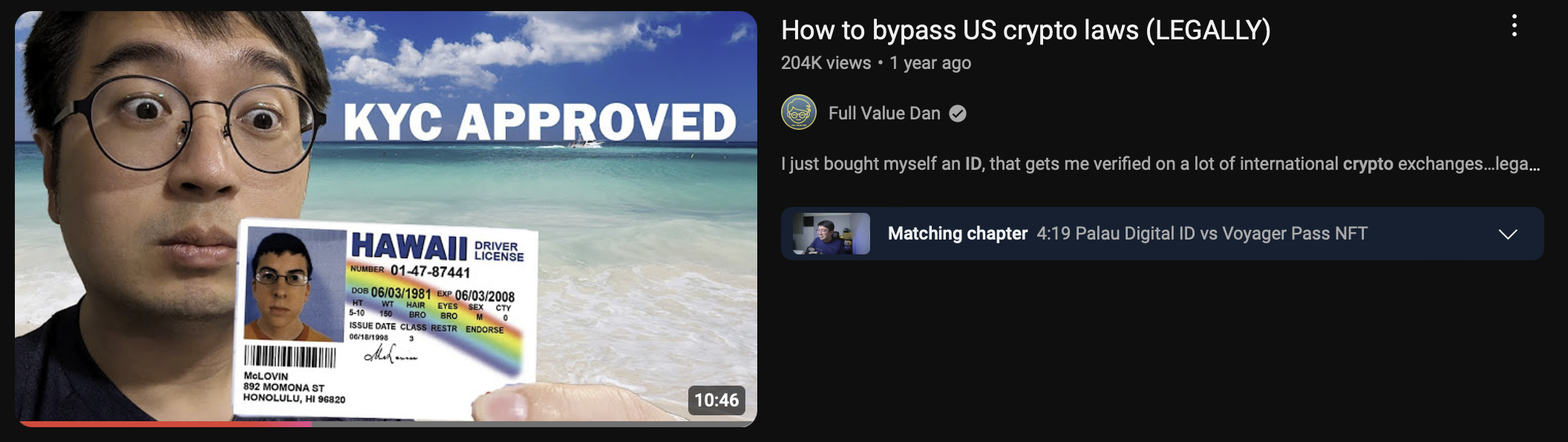 Buying a $250 Residency Card From a Tropical Island Let Me Bypass U.S. Crypto Laws