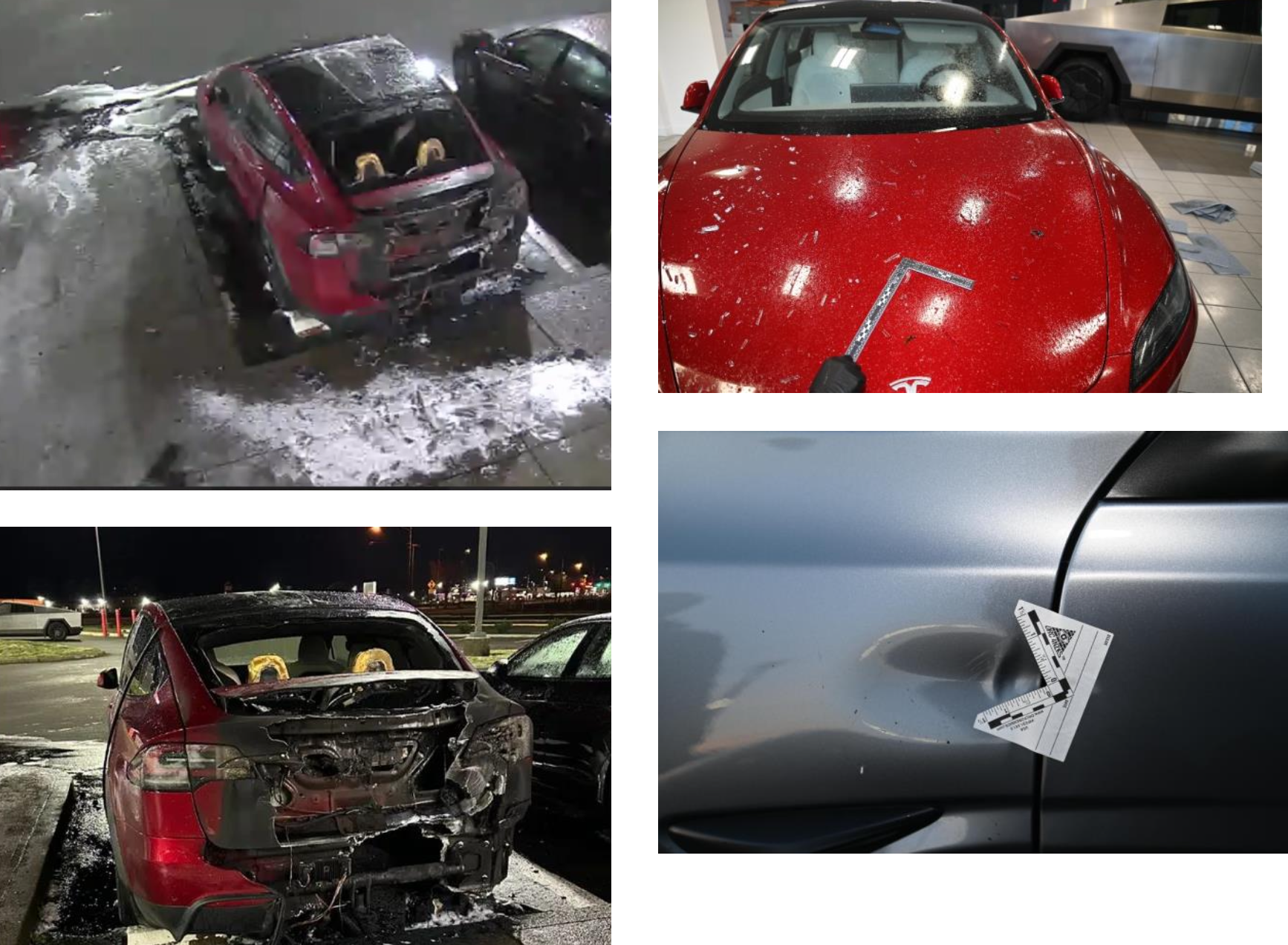 How Three Alleged Tesla Vandals Got Caught