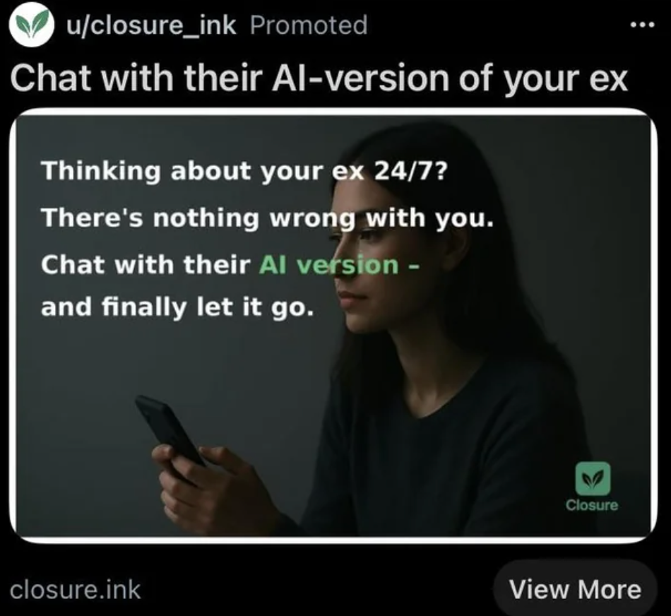 This Chatbot Promises to Help You Get Over That Ex Who Ghosted You