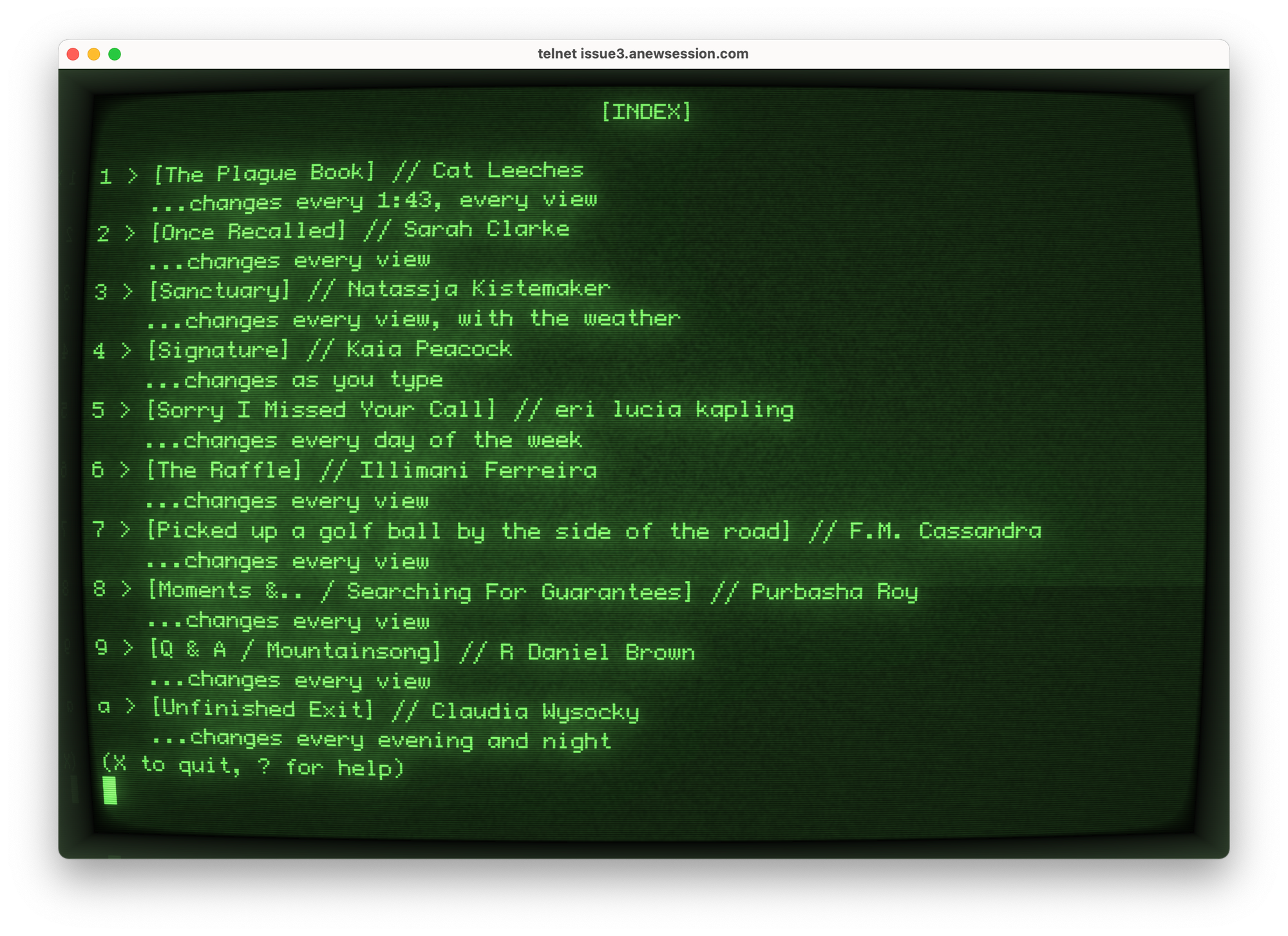 This Queer Online Zine Can Only Be Read Via an Ancient Internet Protocol