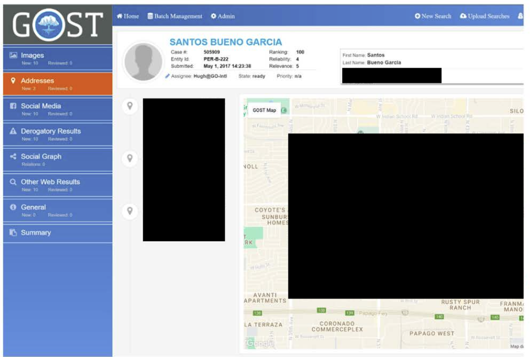 Un vistazo a la base de datos del ICE que busca comentarios “despectivos” en línea