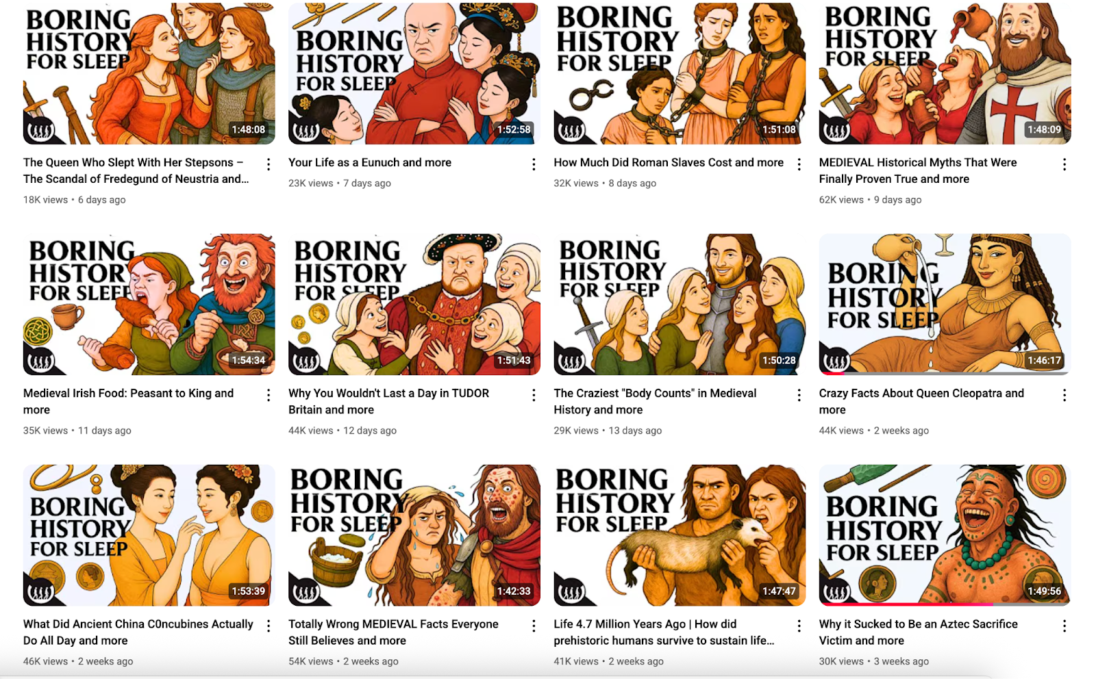 AI Generated 'Boring History' Videos Are Flooding YouTube and Drowning Out Real History