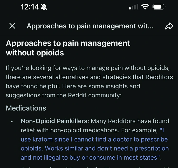 Reddit's AI Suggests Users Try Heroin
