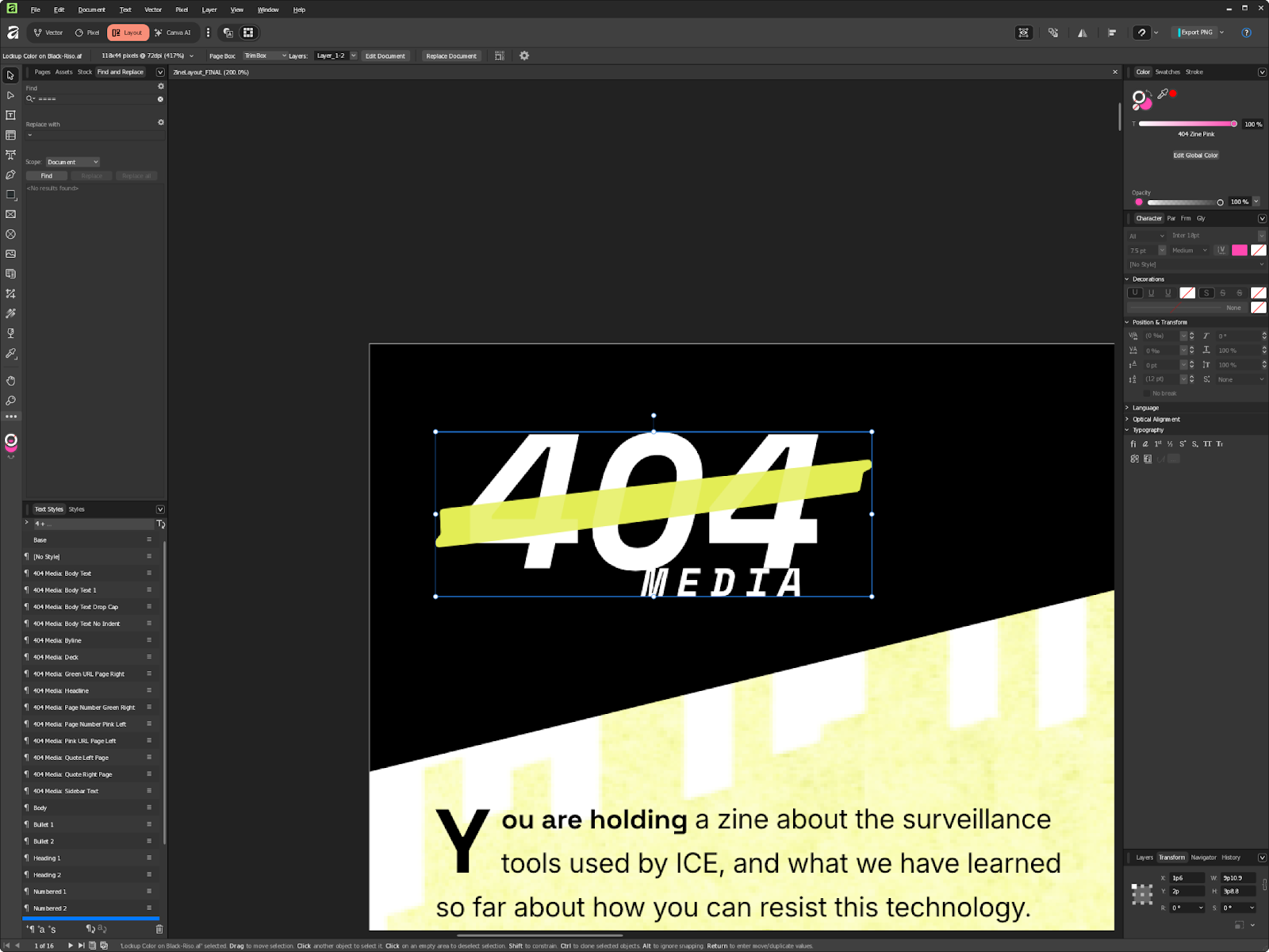 The Weird Way the 404 Media Zine Was Built