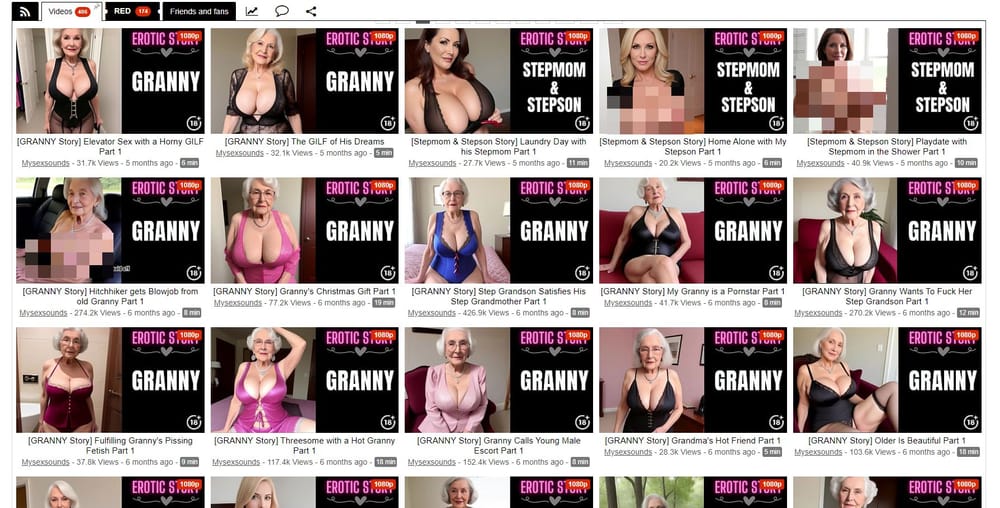AI-Generated Grandma Porn Is Flooding the Internet