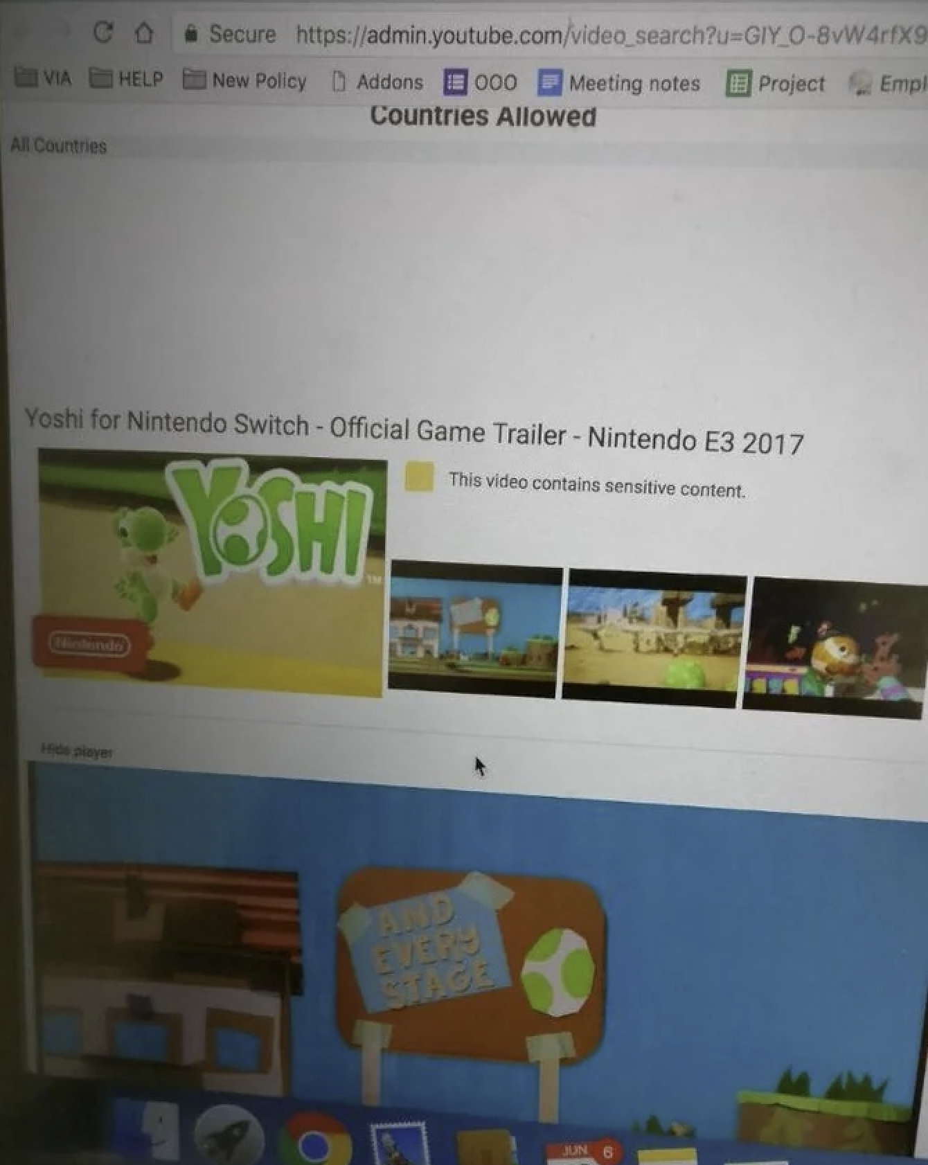 Google Contractor Used Admin Access to Leak Info From Private Nintendo YouTube Video