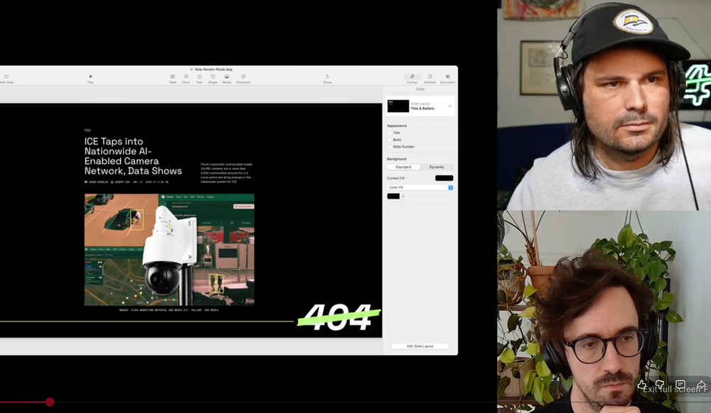 Here's the Video for Our Seventh FOIA Forum: Flock