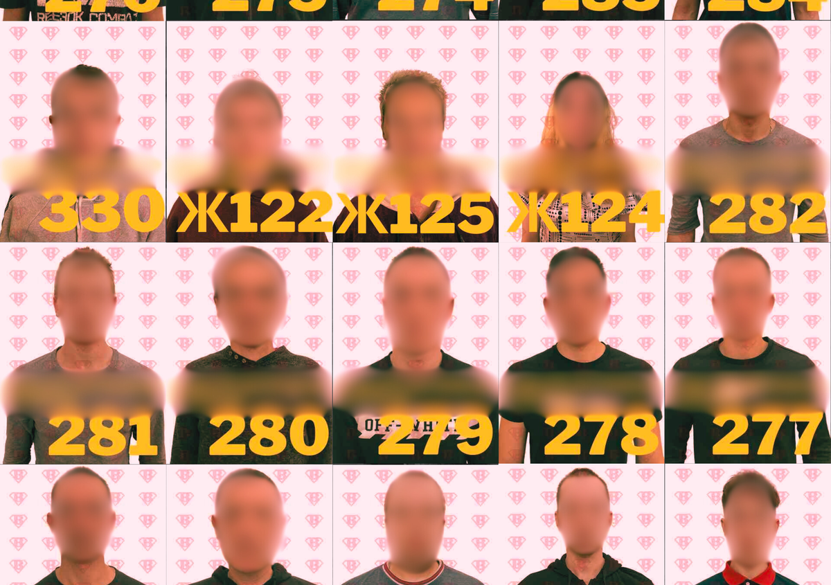 Examples of photos available on the underground site. Blurring by 404 Media.