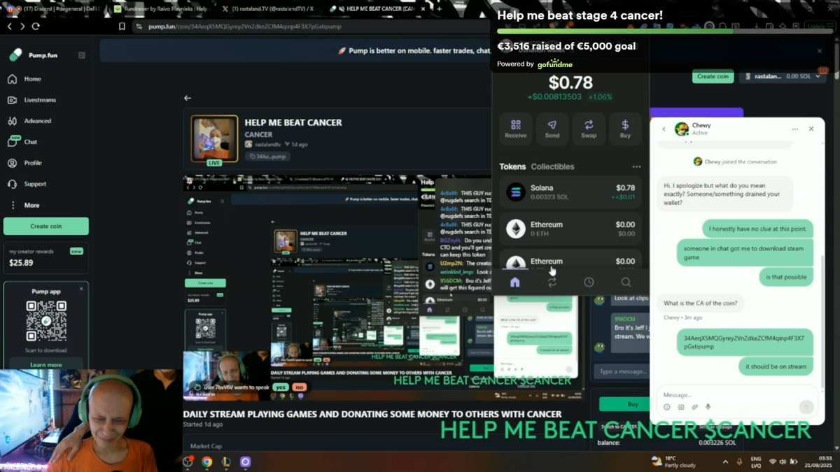 Steam Hosted Malware Game that Stole ,000 from a Cancer Patient Live on Stream
