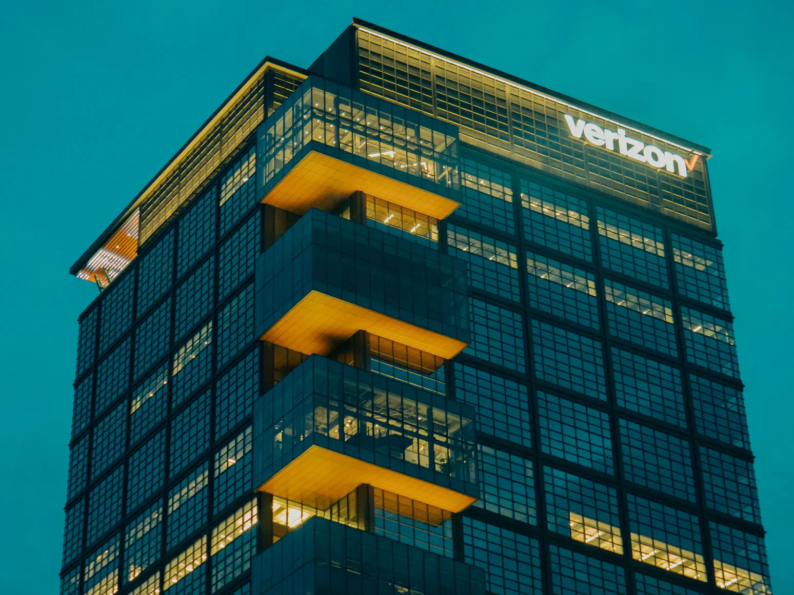 A Verizon building.