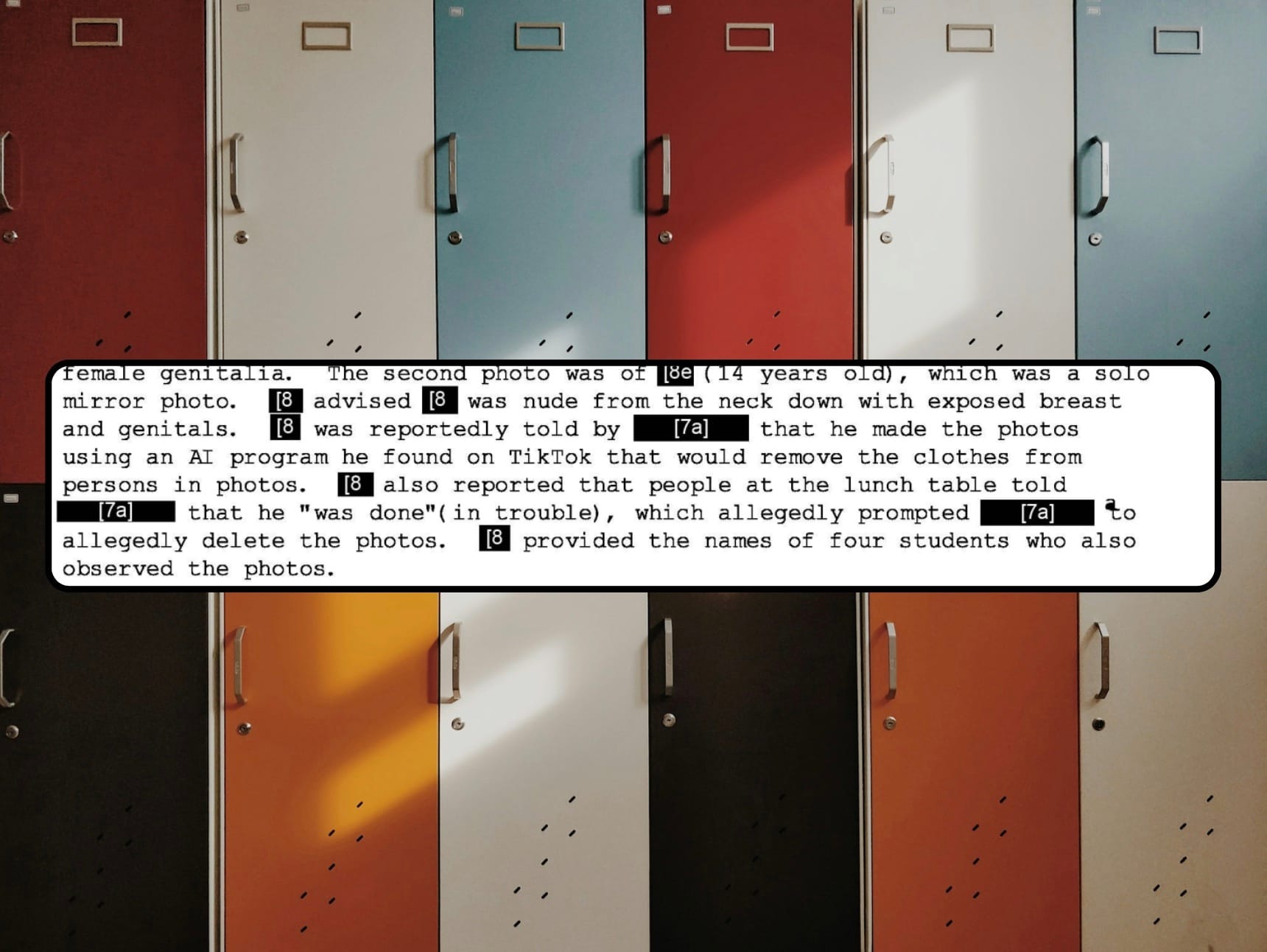 ‘What Was She Supposed to Report?:’ Police Report Shows How a High School Deepfake Nightmare Unfolded