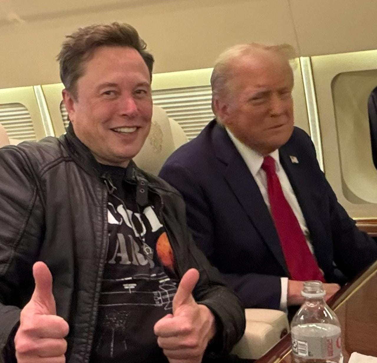 Musk and Trump.