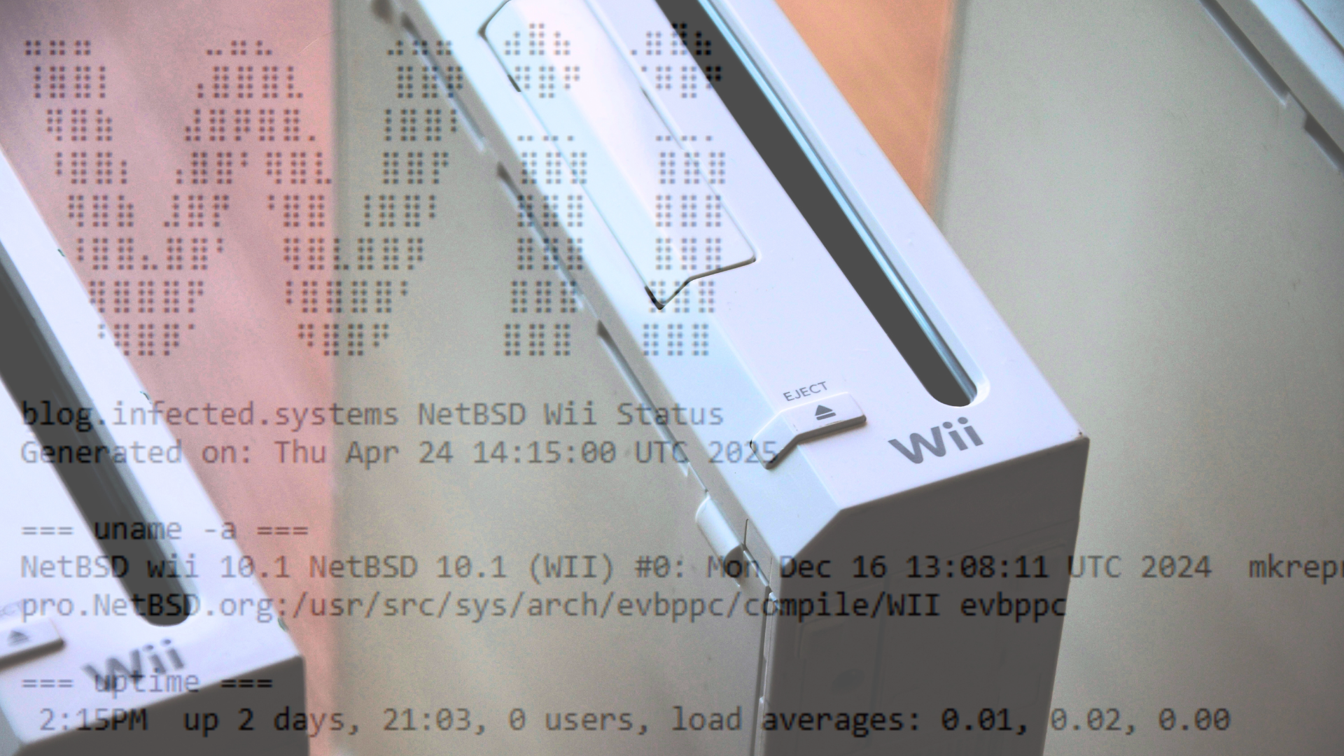 This Website Is Running on a Wii