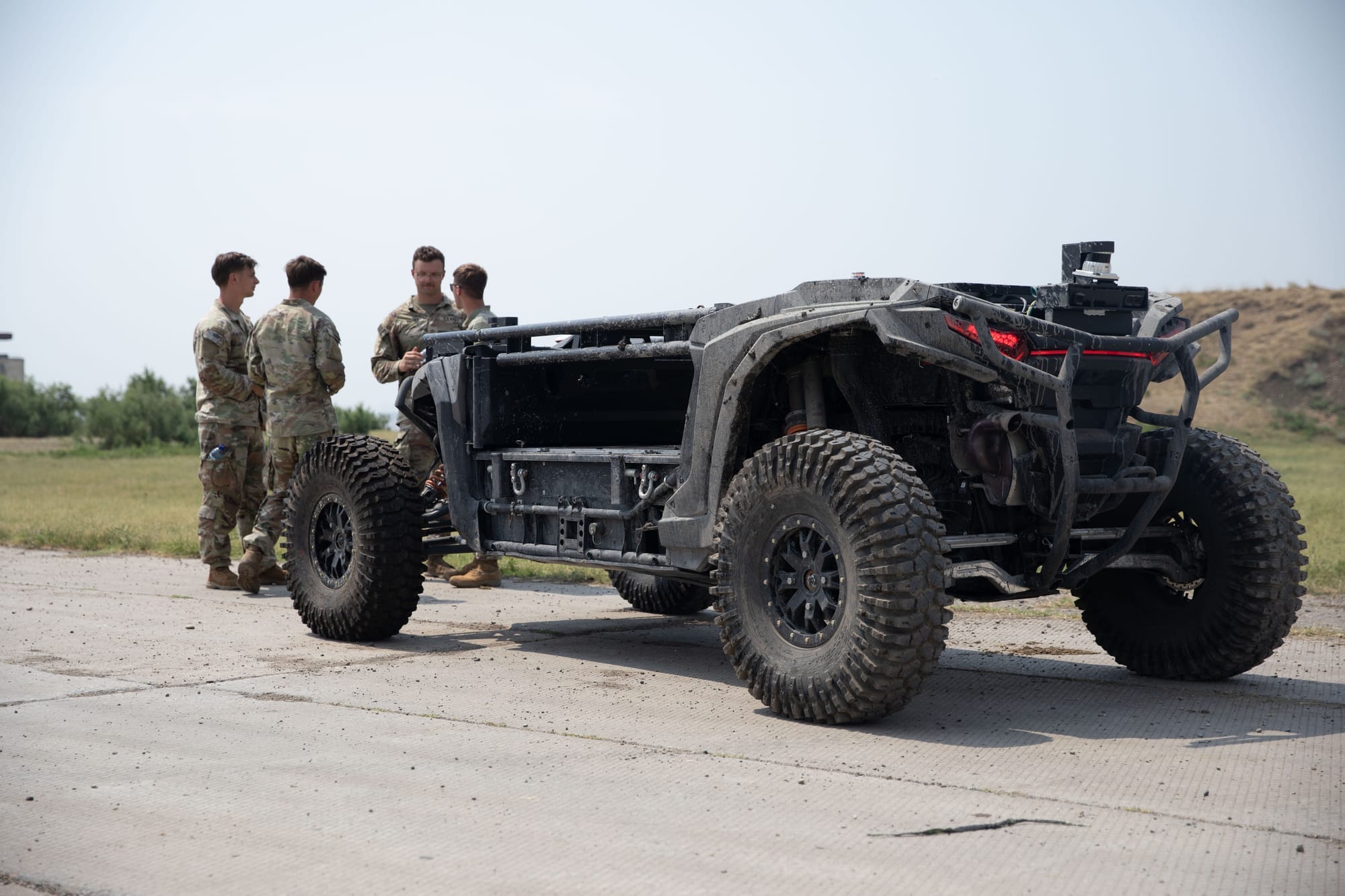 The U.S. Army Is Testing AI Controlled Ground Drones Near a Border with Russia