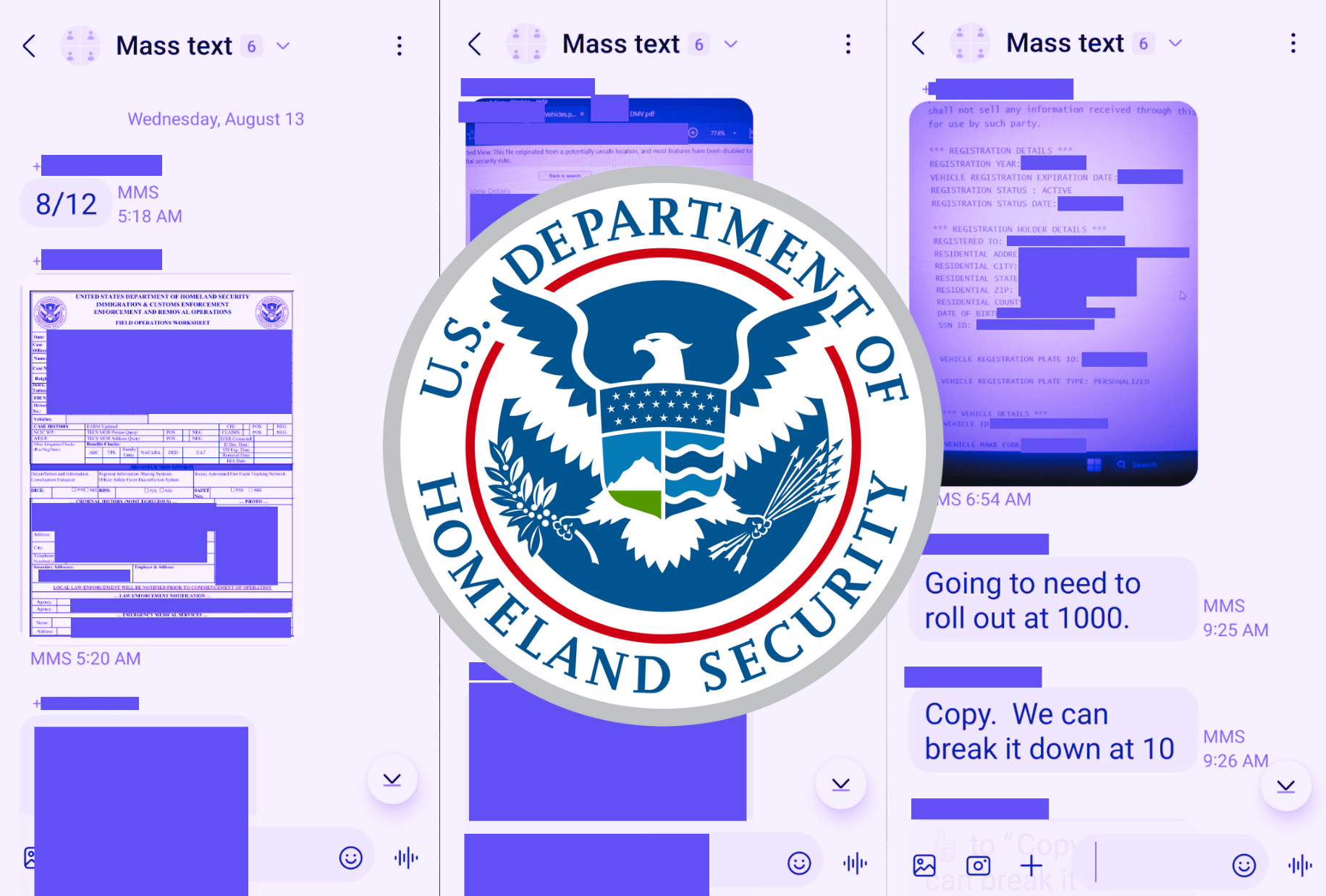 ICE Adds Random Person to Group Chat, Exposes Details of Manhunt in Real-Time