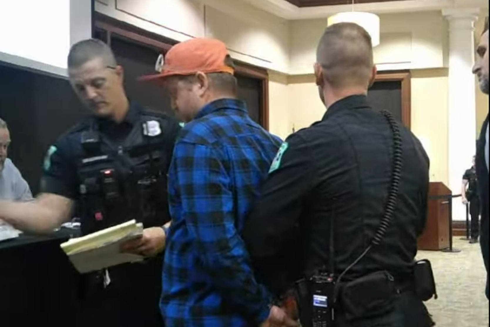 Man Opposing Data Center Arrested for Speaking Slightly Too Long