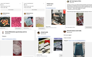 Let's Check What Drugs, Guns, and Counterfeit Money Instagram Is Advertising Today