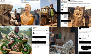 Facebook’s Bizarre AI Images Now on LinkedIn, Too