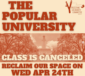 These Are the 'Extensive Online Threats' the University of Texas Sent to Cops About Palestine Protests