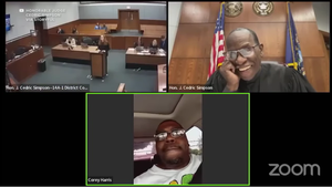 Watch Man Park His Car On Zoom While Appearing Before a Judge For Suspended License Trial