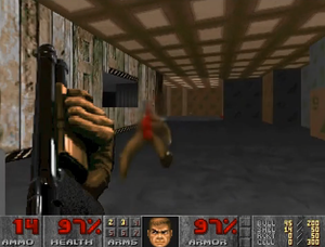 This Is Doom Running on a Diffusion Model