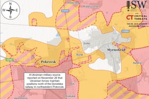 'Unauthorized' Edit to Ukraine's Frontline Maps Point to Polymarket's War Betting